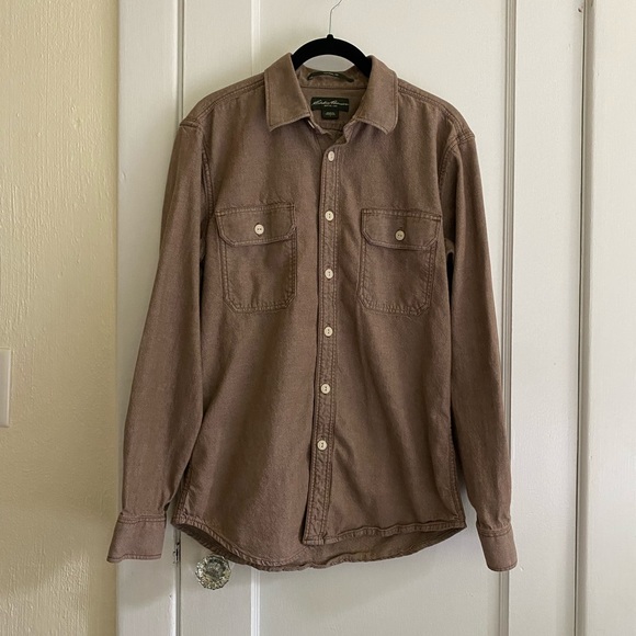 Eddie Bauer Other - Eddie Bauer Brown Classic Fit Button Down Shirt